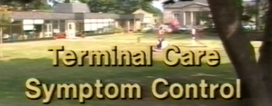 Terminal Care - Symptom Control